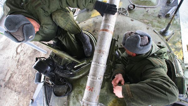Занятия по боевой подготовке на армейском полигоне ВМФ - Sputnik Армения