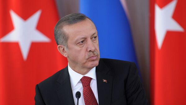 Президент Турции Реджеп Тайип Эрдоган - Sputnik Армения