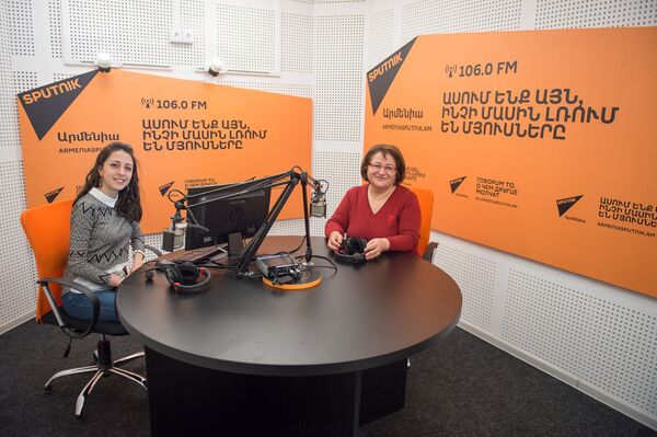 Гаяне Саакян в гостях у радио Sputnik Армения Гаяне Саакян в гостях у радио Sputnik Армения - Sputnik Արմենիա