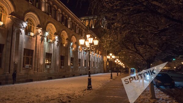 Заснеженный Ереван - Sputnik Армения