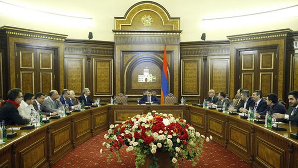 Встреча премьер-министра Карена Карапетяна с предсытавителями сферы ИТТ - Sputnik Արմենիա