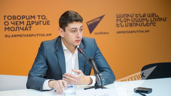 Нарек Ахназарян в Sputnik Армения - Sputnik Армения