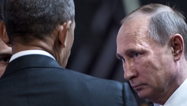 Барак Обама и Владимир Путин - Sputnik Արմենիա