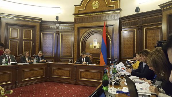Пресс-конференция Карена Карапетяна - Sputnik Армения