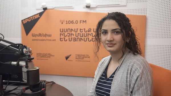 Алина Хачатрян в гостях у радио Sputnik Армения - Sputnik Армения