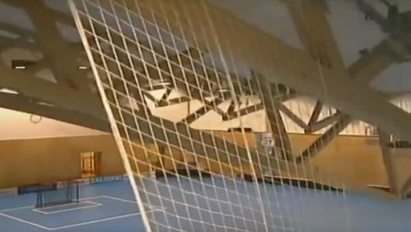 Крыша спортзала обрушилась во время матча по флорболу в Чехии - Sputnik Արմենիա
