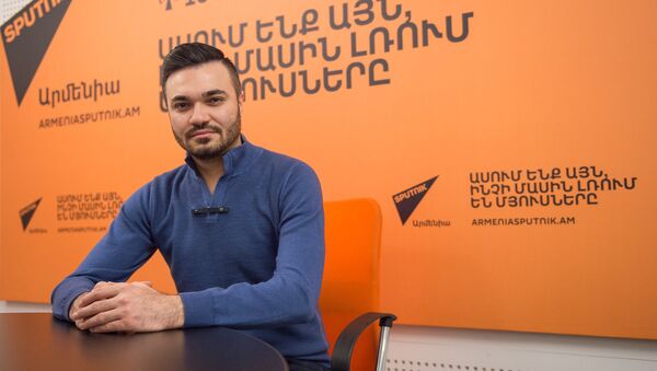 Андре в гостях у радио Sputnik Армения - Sputnik Արմենիա