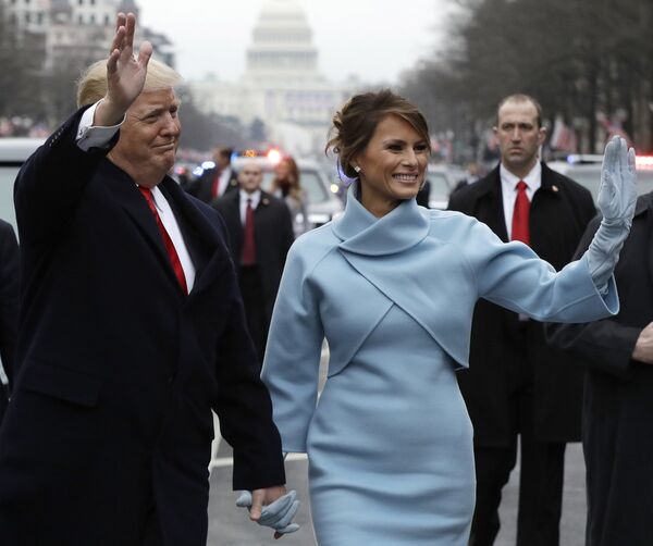 Дональд и Мелания Трамп Дональд и Мелания Трамп - Sputnik Армения