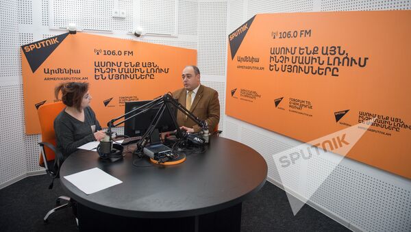 Арсен Мкртчян в гостях у радио Sputnik Армения - Sputnik Արմենիա