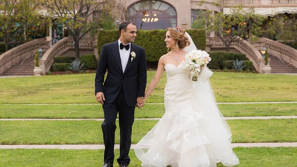 Свадьба Раффи Кассабяна и Анжелы Карагезян в Калифорнии - Sputnik Армения