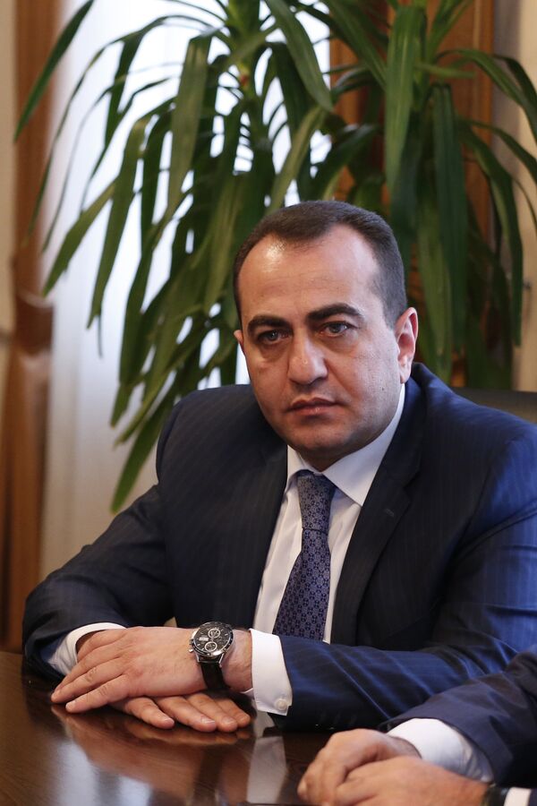 Руководитель административного округа Эребуни Давида Григоряна Руководитель административного округа Эребуни Давида Григоряна - Sputnik Армения