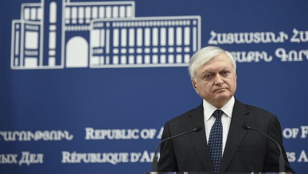Пресс-конференция Министра иностранных дел Эдварда Налбандяна - Sputnik Արմենիա