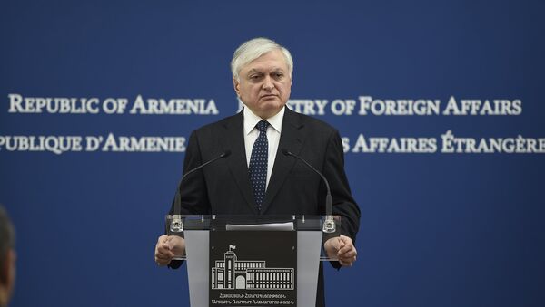 Пресс-конференция Министра иностранных дел Эдварда Налбандяна - Sputnik Армения