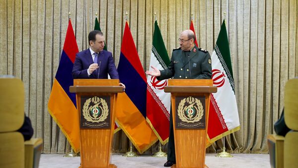 Официальный визит Министра обороны РА Вигена Саргсяна в Иран - Sputnik Армения