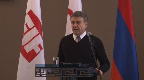 Визит премьер-министра РА Карена Карапетяна в Гюмри Визит премьер-министра РА Карена Карапетяна в Гюмри - Sputnik Армения