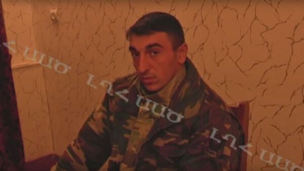 СНБ НКР опубликовало видео плененного азербайджанского диверсанта Эльнура Гусейн-заде - Sputnik Армения
