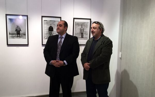 Выставка фотографа Германа Авакяна  Лица Тбилиси. Ованнес Манукян и Герман Авакян - Sputnik Армения