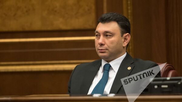 Заседание Национального собрания РА. Эдуард Шармазанов - Sputnik Армения