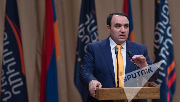 Второй съезд партии Возрождение. Артур Багдасарян - Sputnik Армения