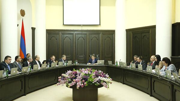 Внеочередное заседание Правительства РА - Sputnik Արմենիա