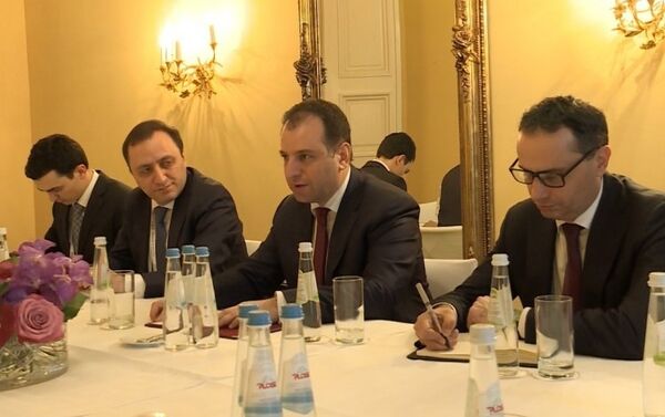 Министр обороны Армении Виген Саркисян на конференции по безопасности в Мюнхене - Sputnik Армения