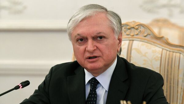 Министр иностранных дел Армении Эдвард Налбандян - Sputnik Армения