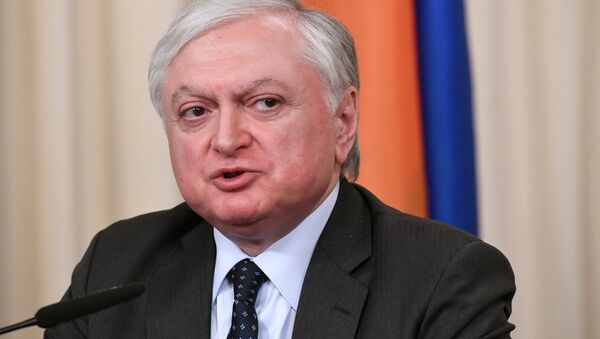 Министр иностранных дел Армении Эдвард Налбандян - Sputnik Армения