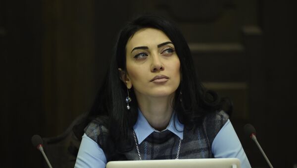 Арпине Ованнисян. Заседание Правительства РА. 23.02.2017 - Sputnik Армения