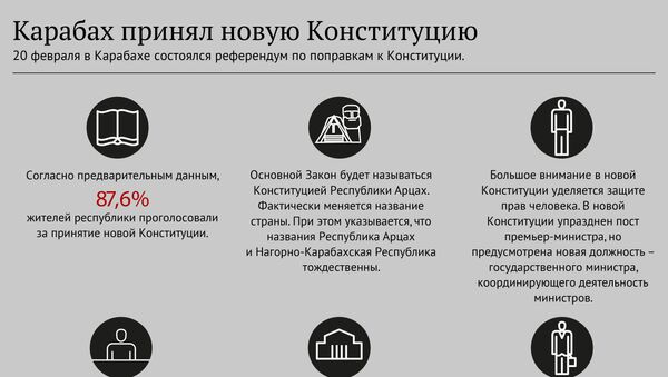 Карабах принял новую Конституцию - Sputnik Армения