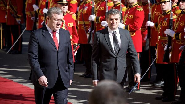 Премьер-министры Грузии и Армении провели встречу и брифинг в Тбилиси - Sputnik Армения