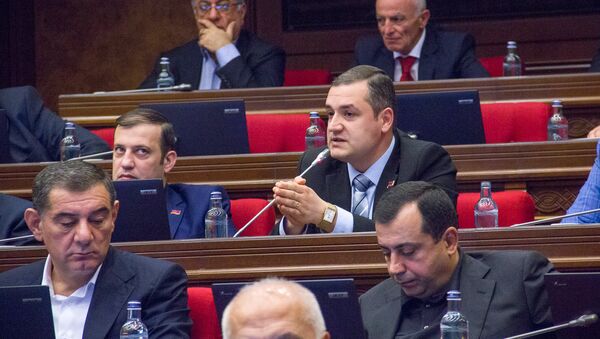 Тигран Уриханян. Заседание Парламента РА, 27.02.2017 - Sputnik Արմենիա
