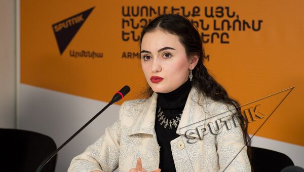 Рима Пипоян в пресс-центре Sputnik Армения - Sputnik Արմենիա