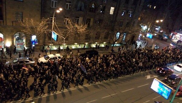 акция протеста в Ереване - Sputnik Արմենիա
