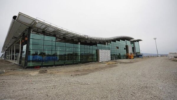 Строительство нового терминала в Тбилисском международном аэропорту - Sputnik Армения