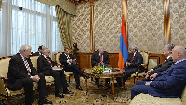 Президент Серж Саргсян принял членов Минской группы ОБСЕ - Sputnik Армения