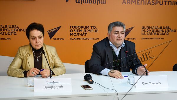 Лариса Алавердян, Ара Папян - Sputnik Արմենիա