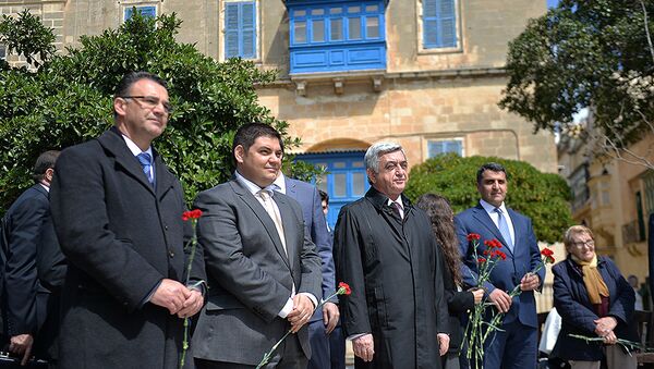 Президент Серж Саргсян с рабочим визитом отправился в Республику Мальта - Sputnik Армения