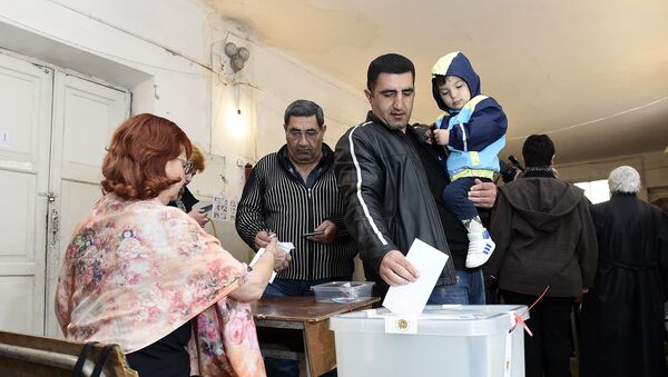 Выборы в НС РА. Голосование - Sputnik Армения