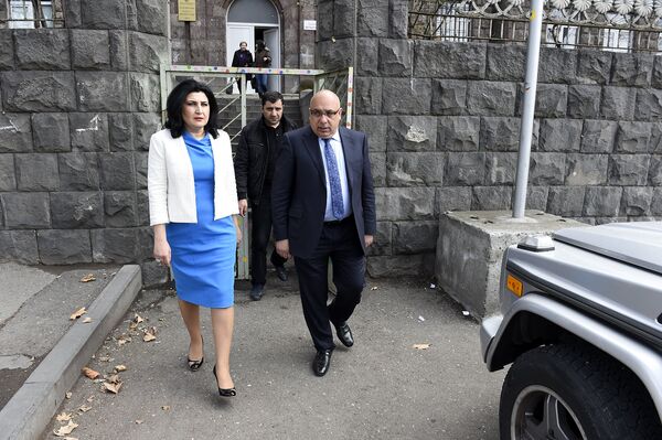 Խաչատուր Քոքոբելյանը` տիկնոջ հետ Խաչատուր Քոքոբելյանը` տիկնոջ հետ - Sputnik Արմենիա
