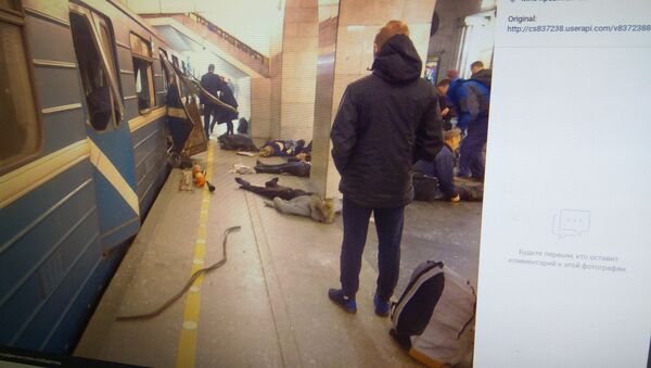 После взрыва в метро Санкт-Петербурга - Sputnik Արմենիա