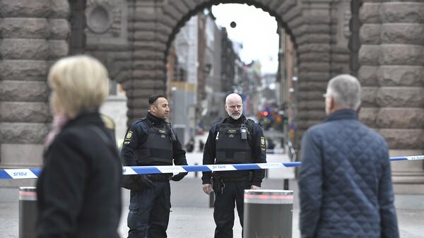 Полиция Швеции. Теракты в Стокгольме - Sputnik Армения