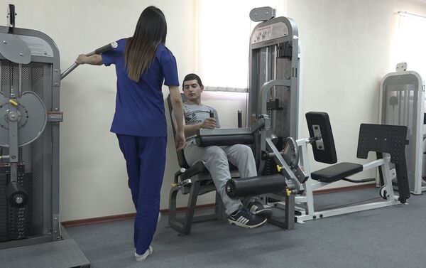 Обмен опытом с немецкими кинезиологами в больнице N1 в Ереване - Sputnik Армения