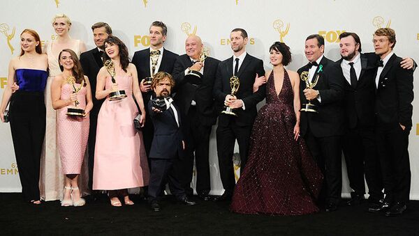Команда актеров из сериала Игра престолов на вручении премии Эмми - Sputnik Армения