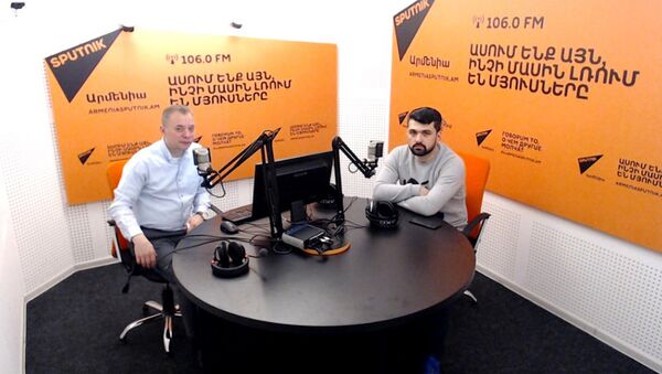 Давид Погосбеков в гостях у радио Sputnik Армения - Sputnik Армения