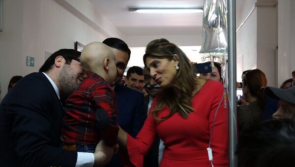 Принцесса Иордании Майред посетила детей, страдающих онкологическими заболеваниями - Sputnik Արմենիա