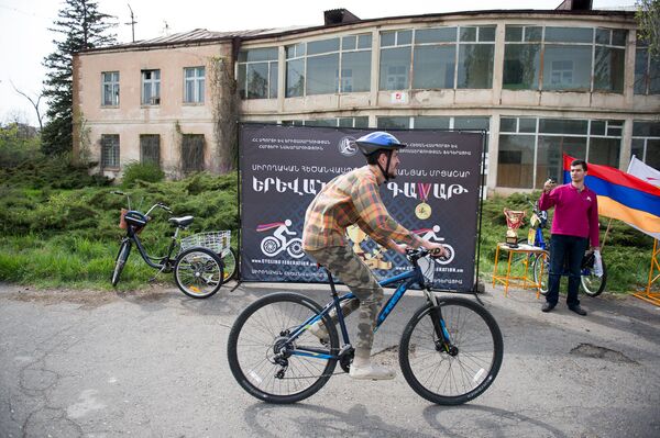 Турнир по любительскому велоспорту Ереванский кубок 2017 - Sputnik Армения