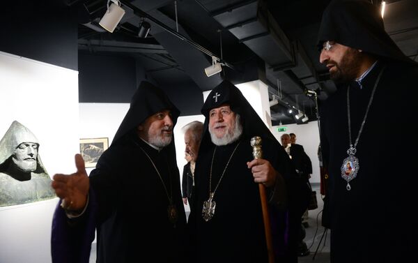 Верховный патриарх и католикос всех армян Гарегин II прибыл в Москву - Sputnik Армения