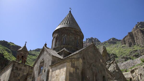 Гегардский монастырь, Армения - Sputnik Армения