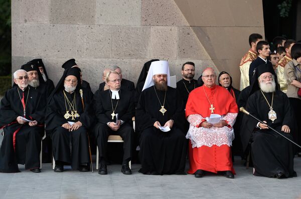 Церемония Освящения Святого Мира - Sputnik Армения