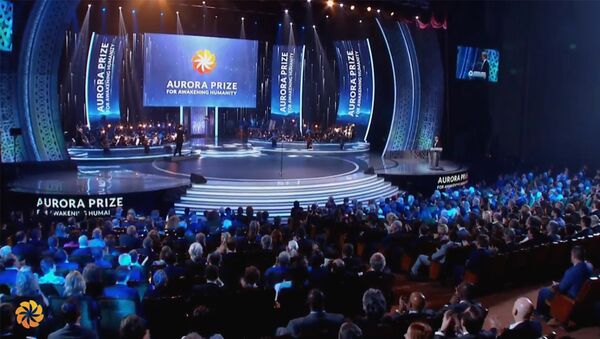 Церемония вручения Aurora Prize - Sputnik Արմենիա